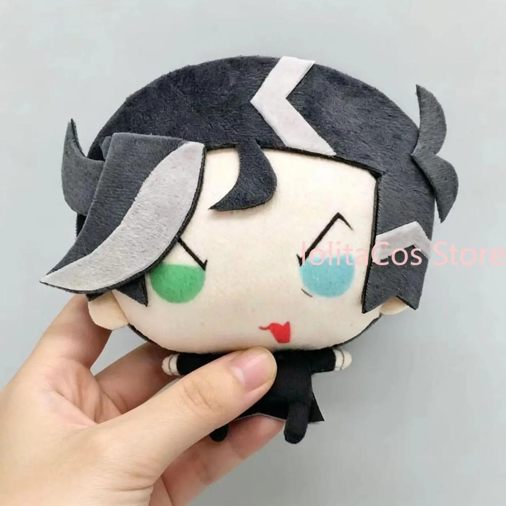 10cm Hazbin Hotel Vox Kawaii Plush Doll Anime Stuffed Toy Keychain Bag Charm Pendant Gift Cotton Figure Mascot Cosplay