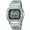Casio G-Shock wristwatch Bluetooth full metal radio solar model GMW-B5000D-1JF men silver.