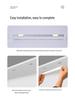 Rechargeable Wireless Motion Sensor LED Strip: Magnetic, Self-Adhesive Night Light for Wardrobes and Cabinets