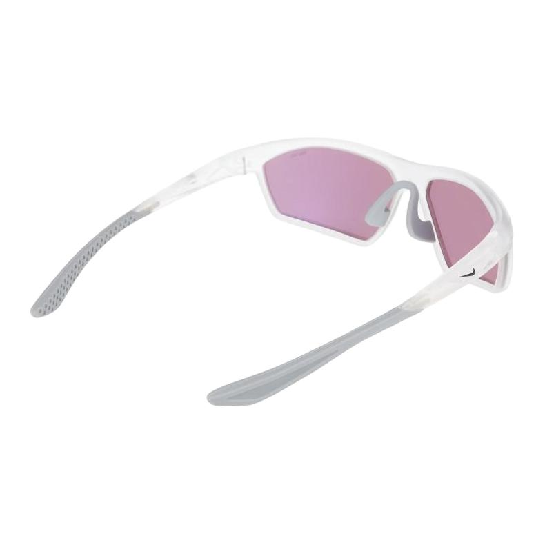 Nike Irregular Shape Sunglasses Unisex Matte Crystal Transparent NKIQ7274-925