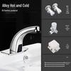 Smart Automatic Infrared Dual-Temperature Faucet for Hands-Free Washing