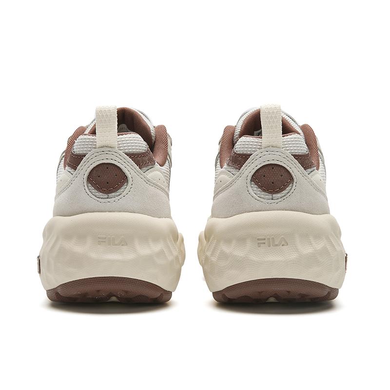 FILA MUFFIN Cushioning Abrasion Resistant Lightweight Low top Casual Shoes Women's Foam White F12W541106FWR