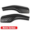 Interior Remodel Carbon Fiber Car Column Shift Knob Cover Decor Armor Steering Rod For Tesla Model 3 Y ABS