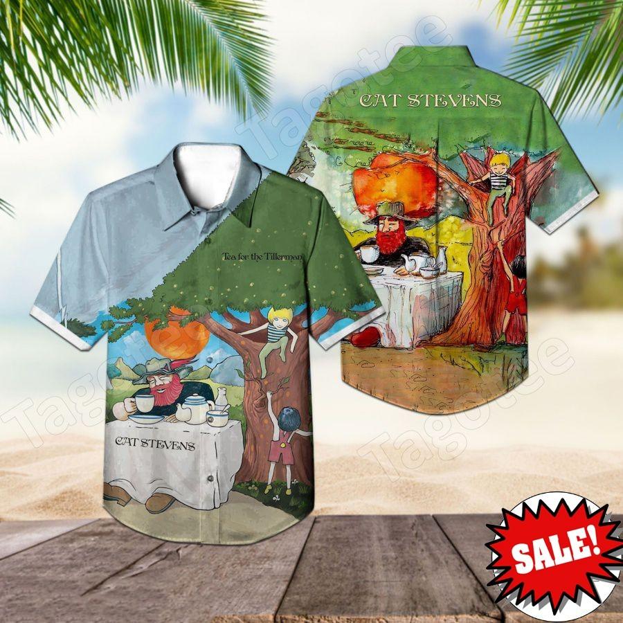 Cat Stevens Tea For The Tillerman Album Cover Hawaiian Shirt CM842 XXL