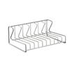 Stainless Steel Plate Draining Rack Space Saving Dish Storage Rack  Kitchen