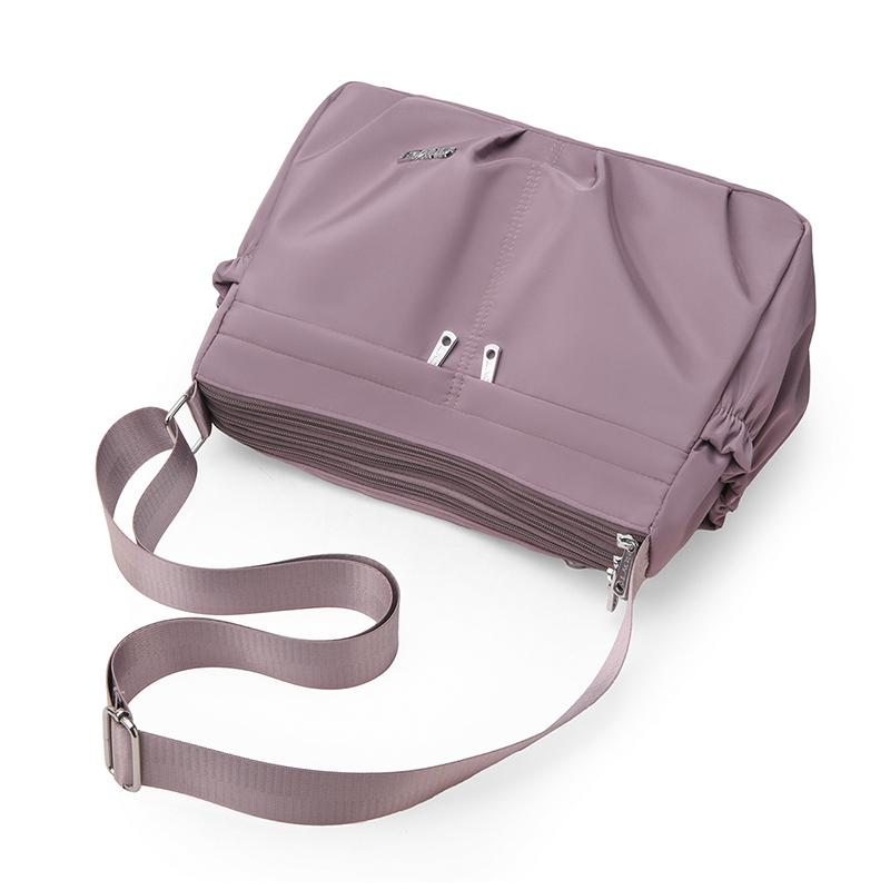 Einfarbige Umhängetasche Damen Große Kapazität Schultertasche Muttertasche