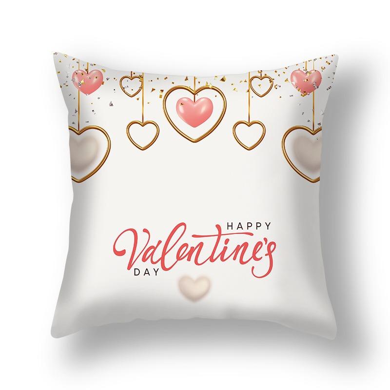 

New Valentine s Day Pillow Cover Home Pillow Cushion Sofa Cushion Linen Pillow Cover