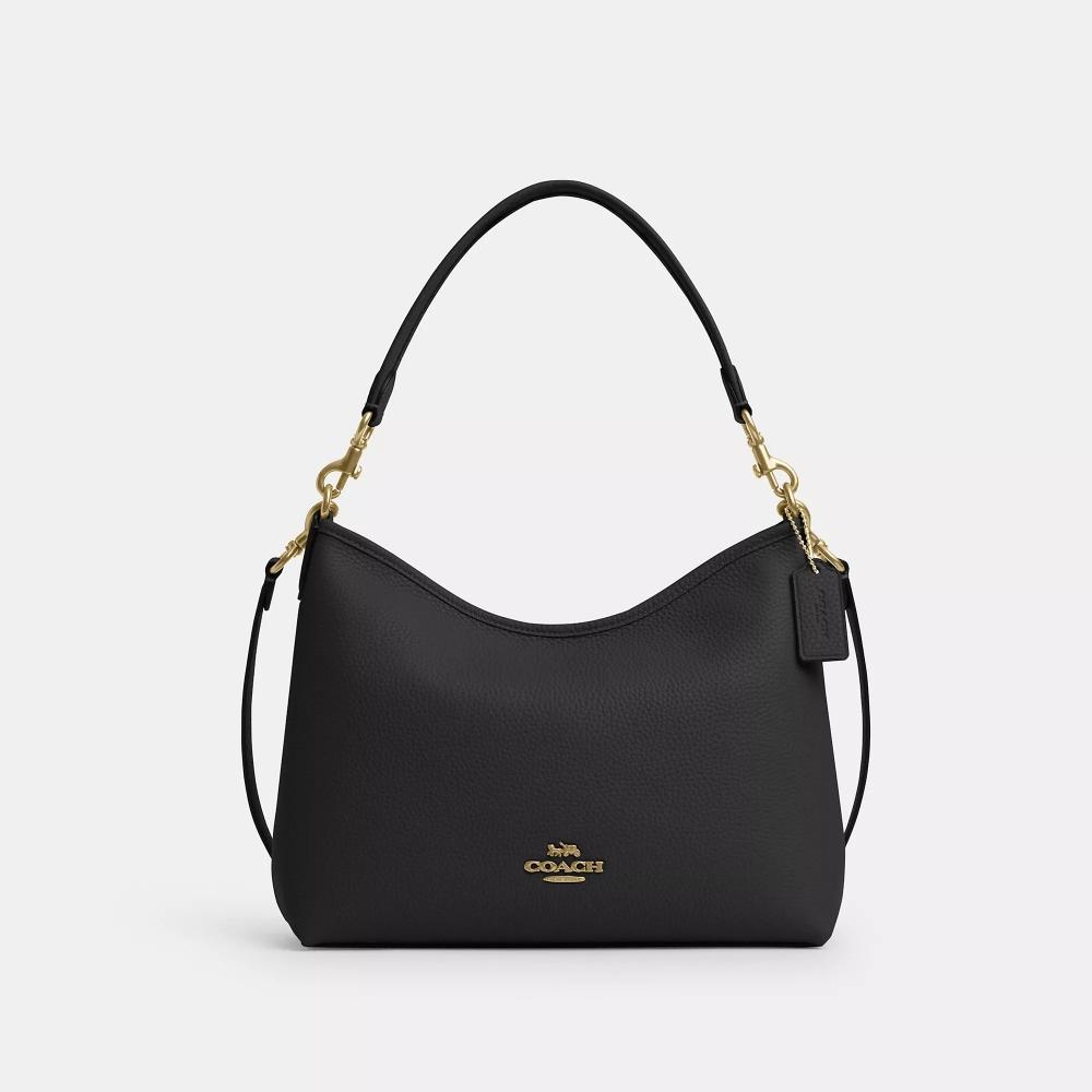 

Сумка через плечо Coach Laurel золотисто-черная