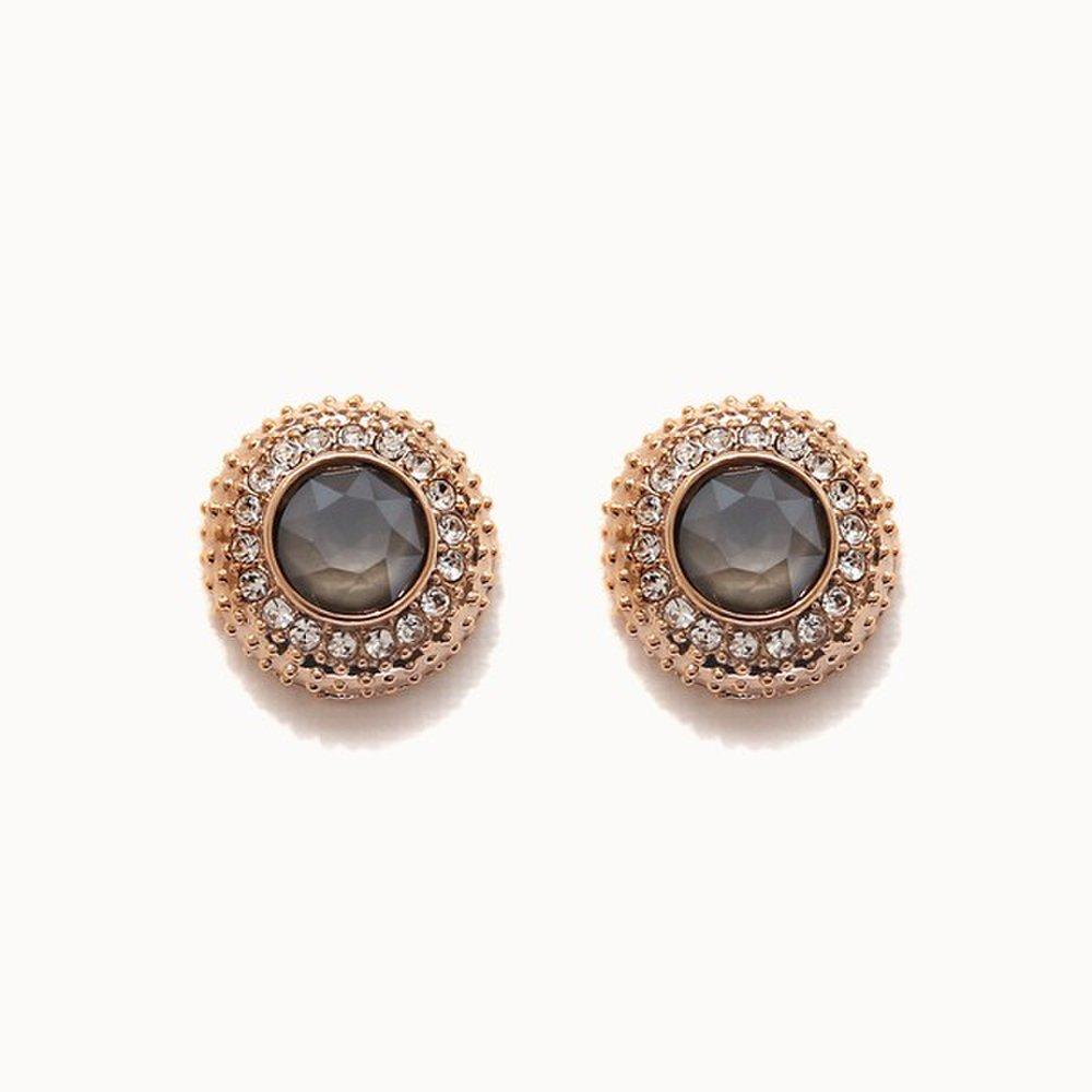 Jlauren Round Crystal Antique Earrings M02211R_P377652020
