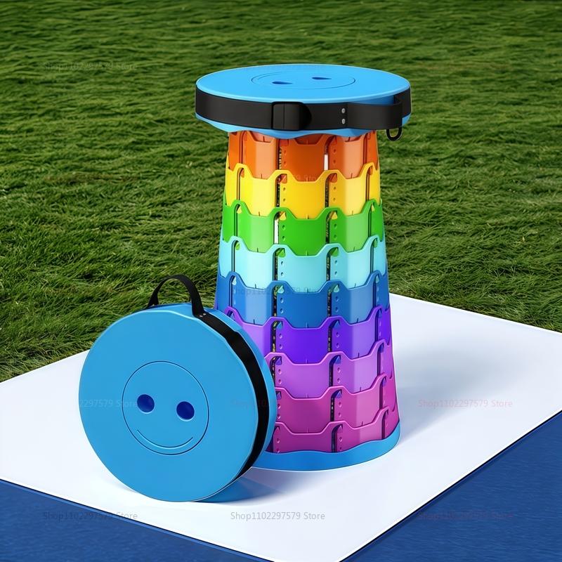 Contraction folding chair, adjustable telescopic type, portable, for outdoor fishing, camping and traveling, compact seat.