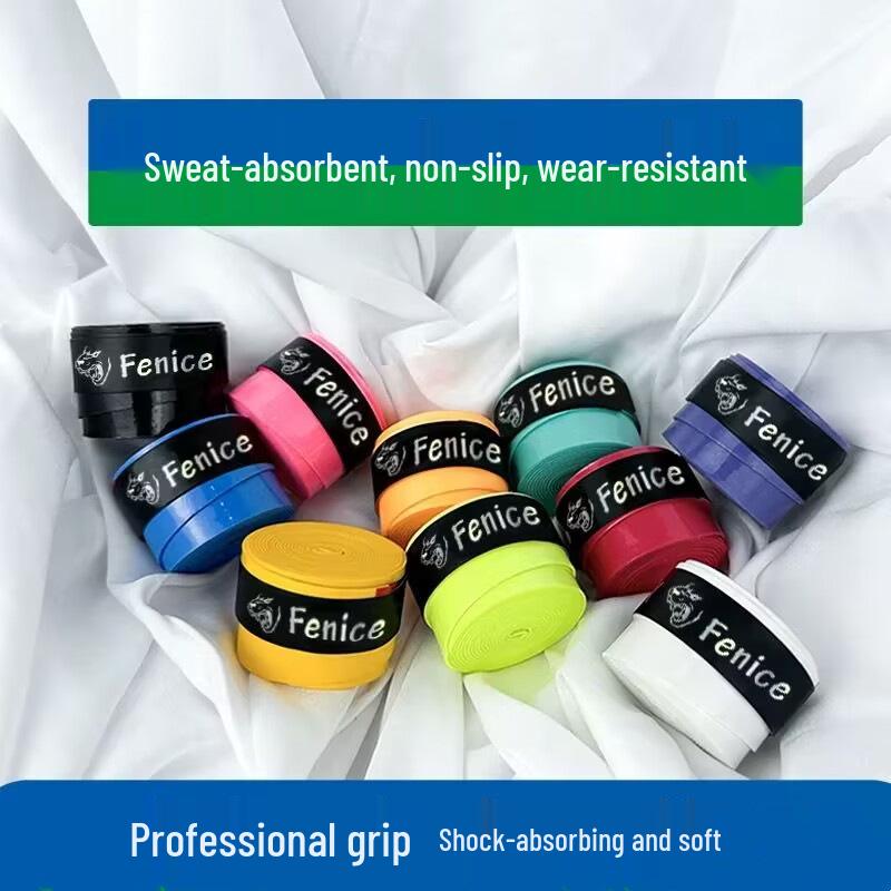 Anti-slip Sweat-Absorbing Grip Tape for Rackets and Rods
