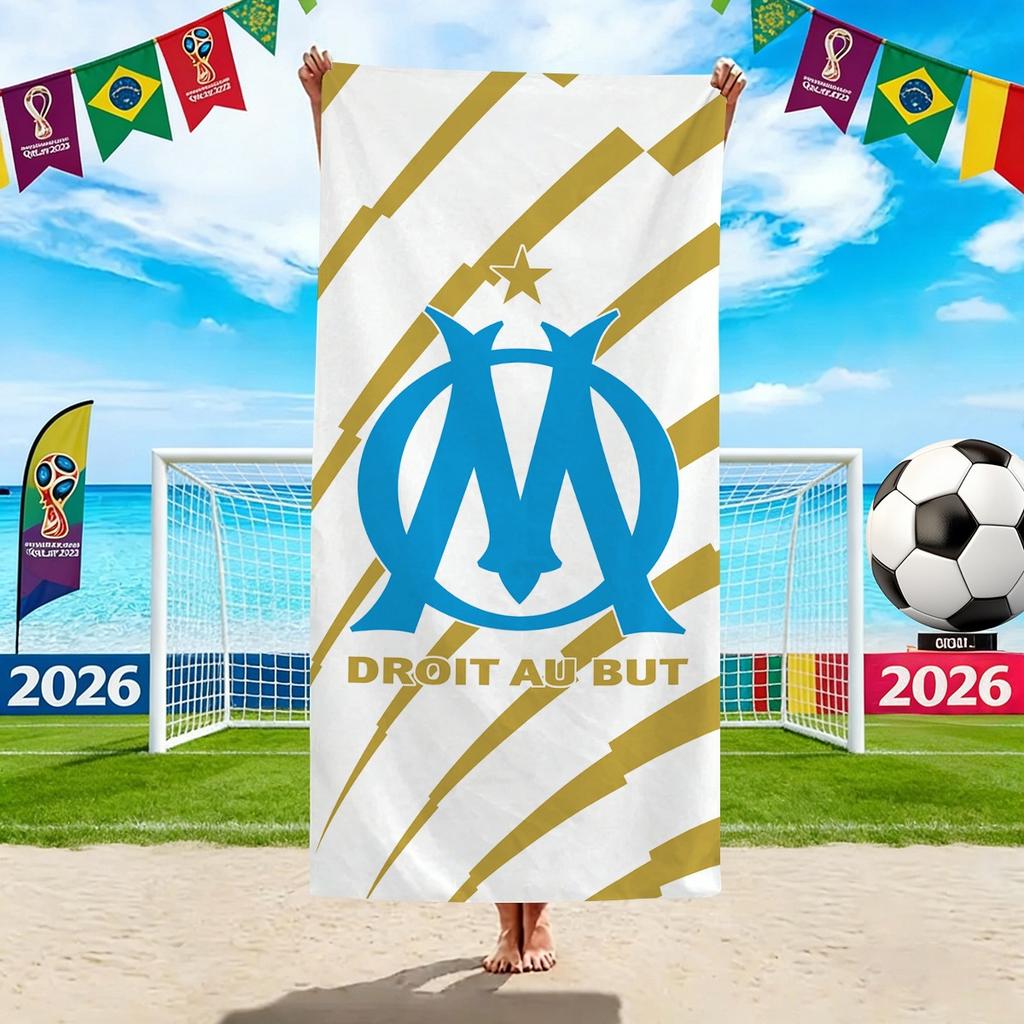 World Cup Beach Towels, Us-Canada-Mexico Football Team Microfiber Quick-Drying Absorbent Bath Towels, Sports Towels