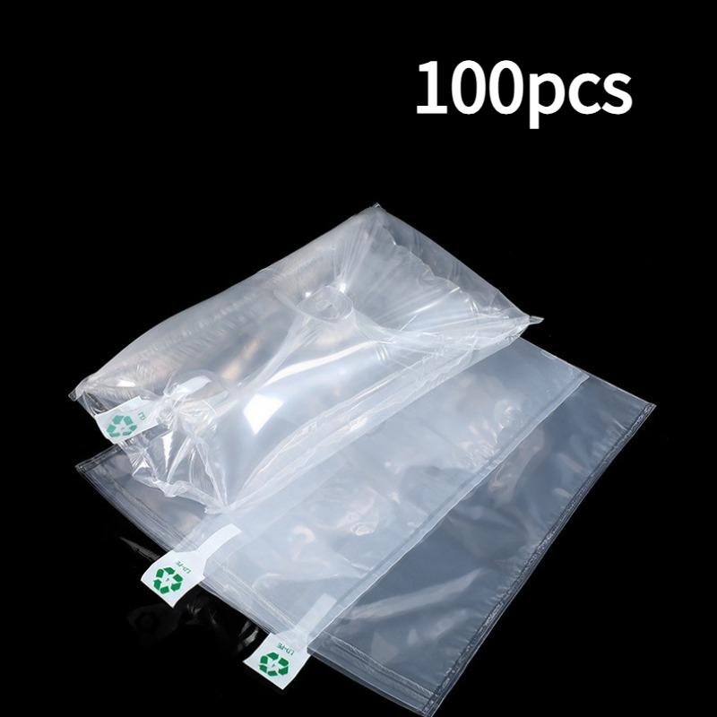 Grape Anti-collision Buffer Packaging Bag Express Packaging Shockproof Inflatable Bags Thickened Perforated Design Fragile Fruit Protective Cover 20x25cm capacity 0.25kg