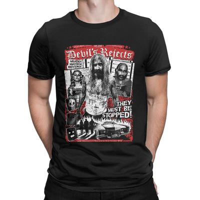 Scary Movie The Devils Rejects Horror Halloween Vintage Pure Cotton Tees House of 1000 Corpses Gifts Clothing New Arrival