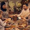 Eid Mubarak Moon Star Mosque Wooden Hanging Ornaments Kareem Ramadan Decorations