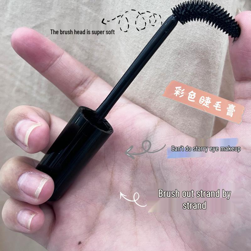 VERONNI 4D Waterproof Mascara with Curling, Thickening & Lengthening Silicone Brush