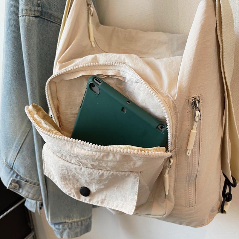 Tragetasche mit großem Fassungsvermögen Damen Pendler-Schultertasche Leichte Umhängetasche