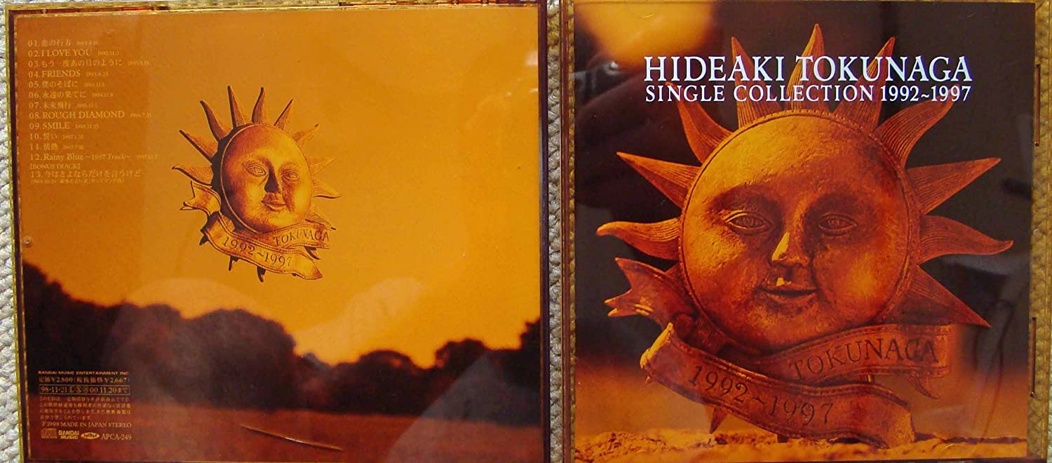 

CD ХИДЭАКИ ТОКУНАГА - Сборник синглов 1992 - 1997 APCA249 Япония Японская поп/рок Б/У
