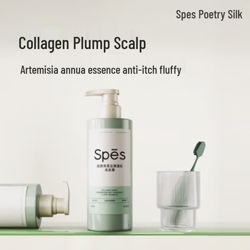 Spes Collagen Artemisia Anti-Dandruff Volumizing Shampoo