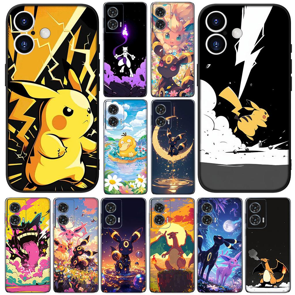 Charmander P-Pikachus P-Pokemons GO Phone Cover for Xiaomi Redmi Note 13 A3 A4 14 Pro Plus 9T 14C 13C 9C NFC + Pro+ 5G 4G Case