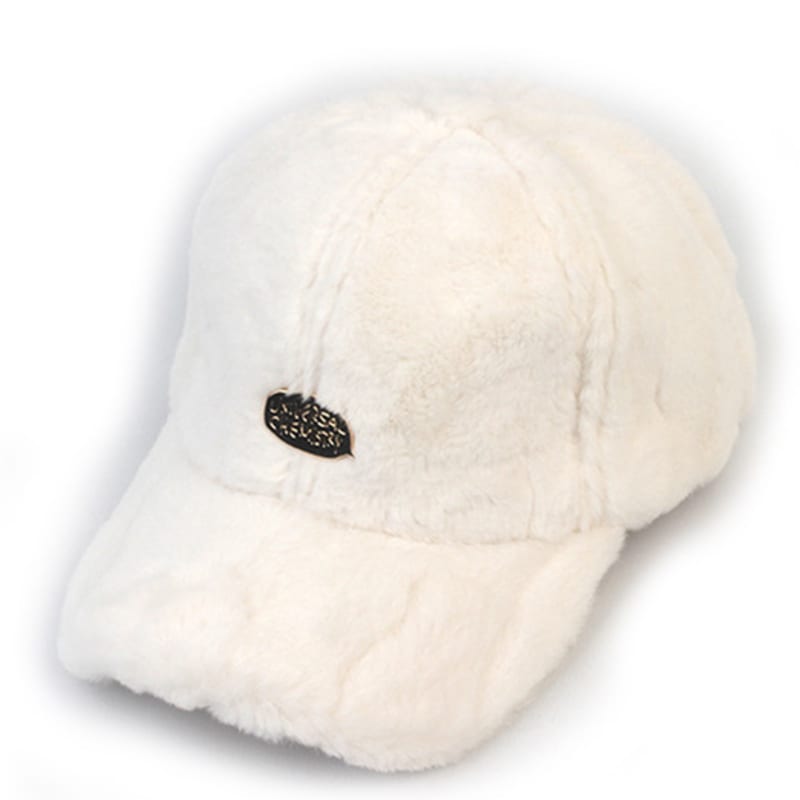 

Универсальная химия Bubble Белая меховая бейсболка FREE