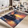 1PC train winter Carpet Office Rug Mat Home Decor Area Carpet Festival Gift Office desk chair carpet Longlasting Material