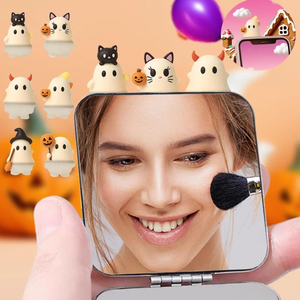 Ghostees Mystery Phone Buddy Halloween Geister-Telefonzubehör zum Aufkleben, niedliche Autodekoration für Rückspiegel und Armaturenbrett