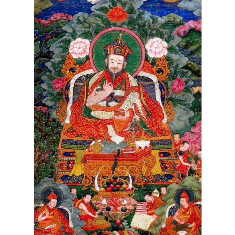 Tibetan Buddhist Mahakala Buddha Shakyamuni Religious Poster and Prints Canvas Painting Wall Art Pictures Home Room Decor Gift