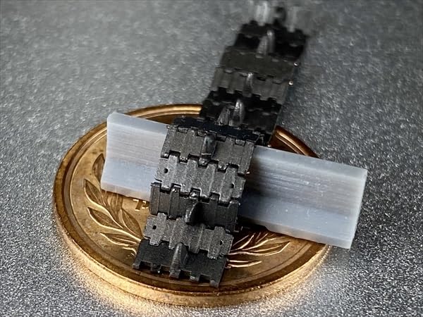 Firestarter sovjetisk vaffelmønster bevegelig skinnesett Plastmodelldeler 1/72 T-34 Ver.2 FS-R_TRUCK2_72 (Tank)