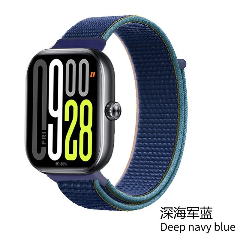 Braided Nylon Strap for Xiaomi Mi Band 9/8 Pro Breathable Comfortable Accessories Replaceable Wristband Redmi Watch 4/5 correa