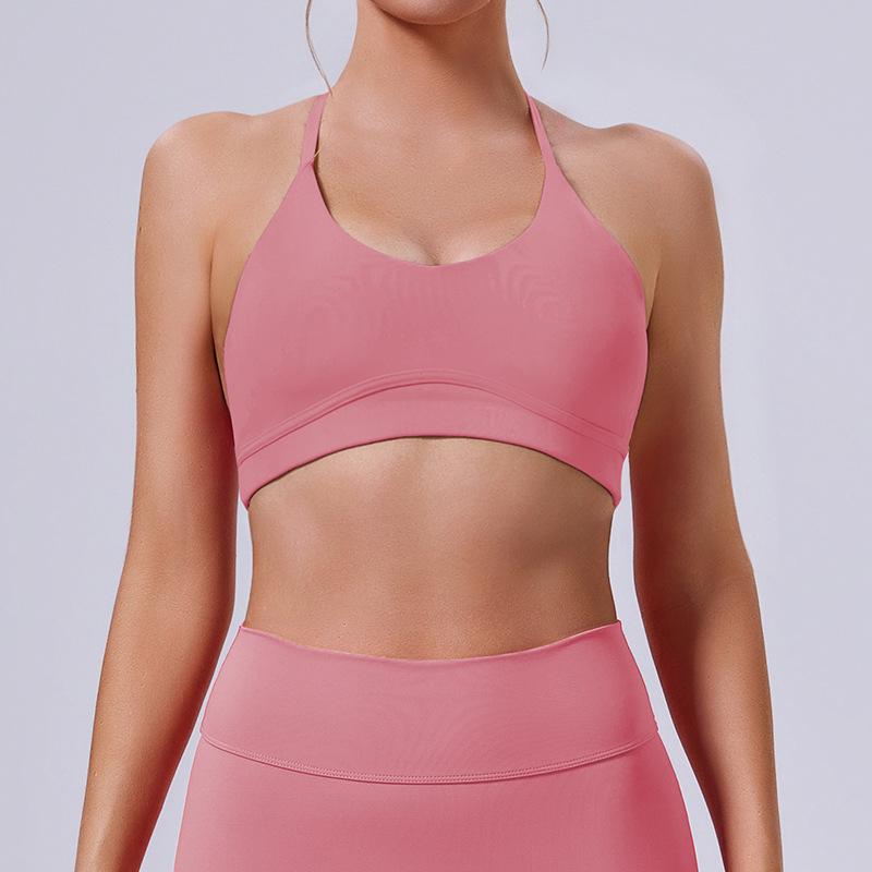 

Экологичная разлагаемая ткань Спортивный топ-майка с нагрудными вкладышами и стильной спинкой Small