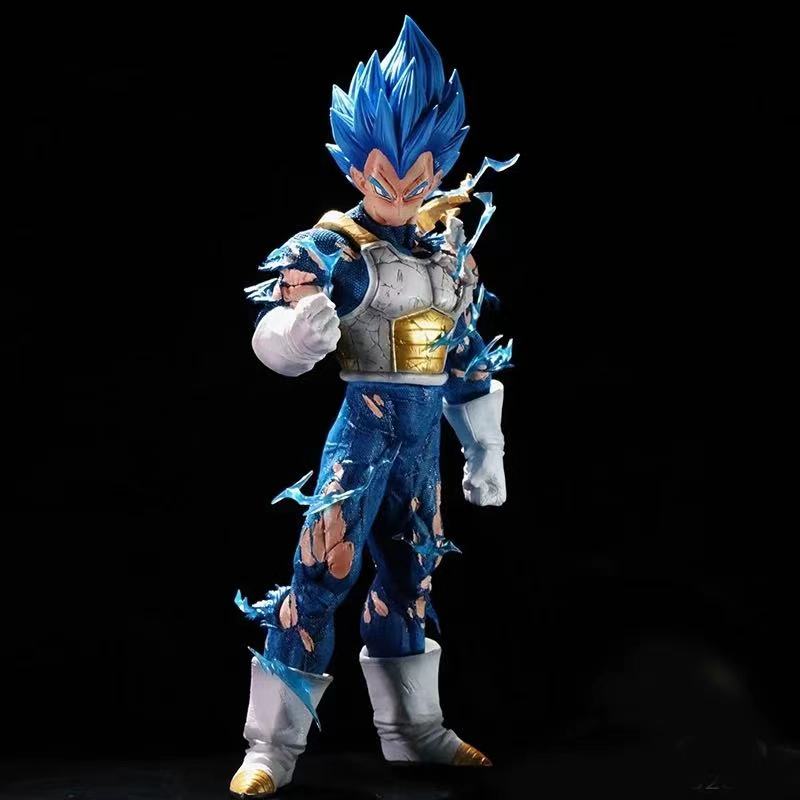 26cm Dragon Ball Anime Figure Battle Vegeta Figurine Pvc Action Figures Gk Statue Collection Model Toys Gifts