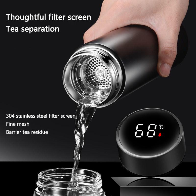 Stainless Steel Car Insulated Cup Portable Coffee Mug For BMW 50th Series I4 G07 G06 G05 G02 G01 F48 F39 G42 G30 G20 G26 F01 F02
