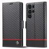 LC.IMEEKE For Samsung Galaxy S24 Ultra Case Carbon Fiber Texture Anti-drop Phone Guard Cover