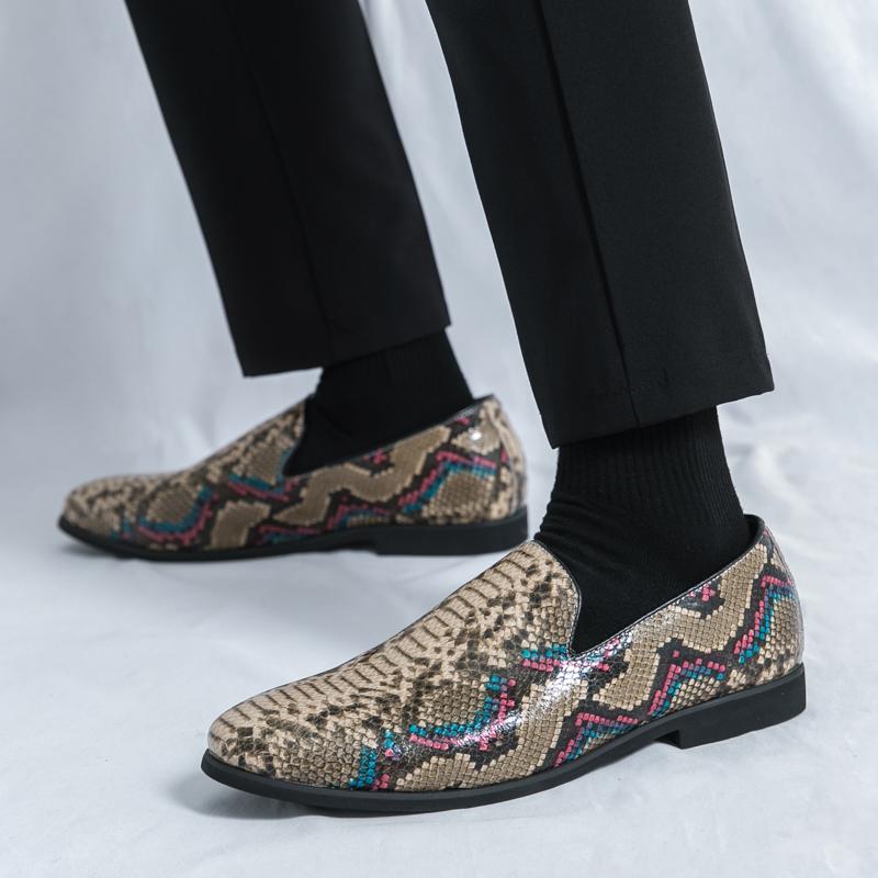 Fashion Fashion Trends Leather Men Casual Shoes Loafers Luxury Brand Comfortable Men's Moccasins Italian Street Soft Male Driving Shoes