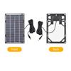 6W 12V Solar Panel for Outdoor Security Camera Solar Cell with 10ft   Output   Waterproof Solar Panel for Street Light Garden Lamp Home Fan Pump