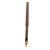 Nail Drawing Pen Nylon Flat Painting Nail Tool Fingernail Extension Gel Brush Brown Transparent Pen