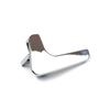ESC Auto Parts EDP42 Aluminum Plated Plastic Stainless Interior Door Handle for All Seat Ibiza and Cordoba 1998-2003; Left Door