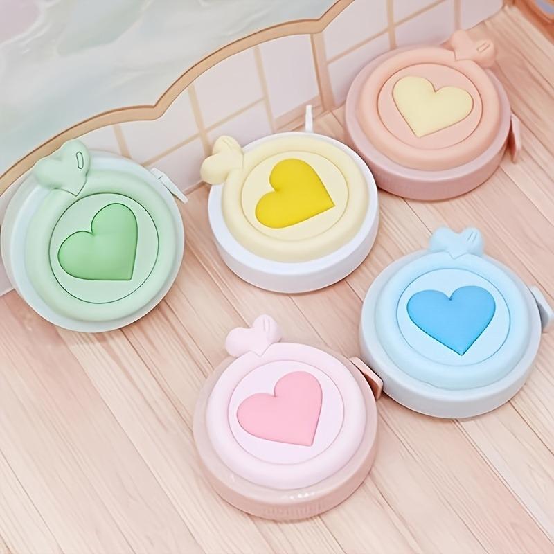 15pcs Mini Soft Measuring Tape Retractable Measuring Tape for Body Flexible Tape Measure Tailor Sewing Craft Cutting Ruler Tools