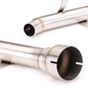 Suzuki GSX-S1000 Stainless Steel Backpressure Removal Exhaust Mid-Section (2015-2022 Models)