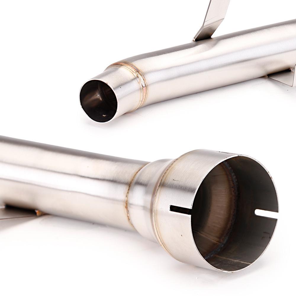 Suzuki GSX-S1000 Stainless Steel Backpressure Removal Exhaust Mid-Section (2015-2022 Models)
