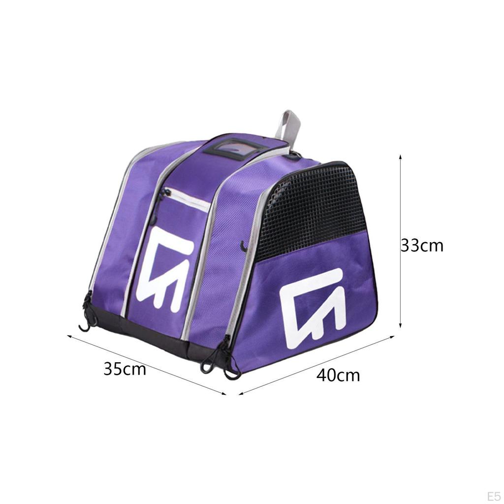Ice Skate Bag Skating Backpack Large Capacity Multifunction Roller Storage for