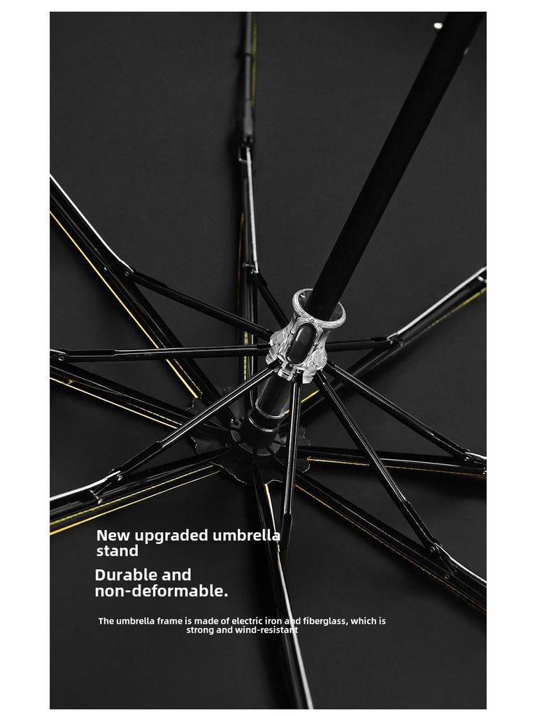 Creative Duck Head Umbrella: Stylish Black with Wooden Handle, Sun Protection, Dual-Purpose for Rain or Shine.