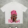 Men's Hip Hop Graphic T-Shirt with USA Print