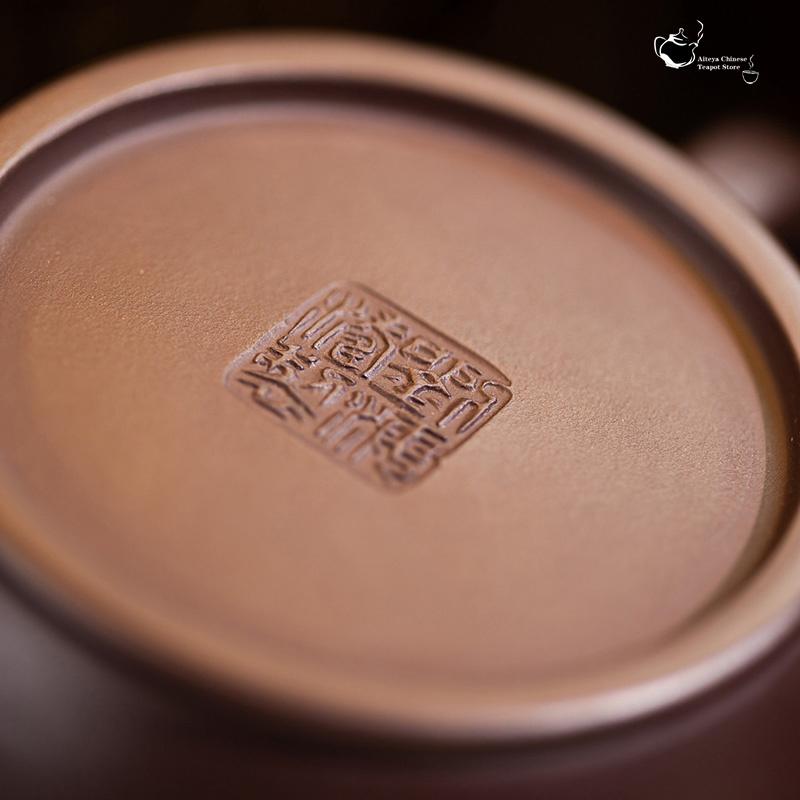 210 ml Yixing Purple Clay ceainic minereu brut noroi violet Ruyi Han oală de țiglă de uz casnic kung fu set de ceai filtru de ceai chinezesc