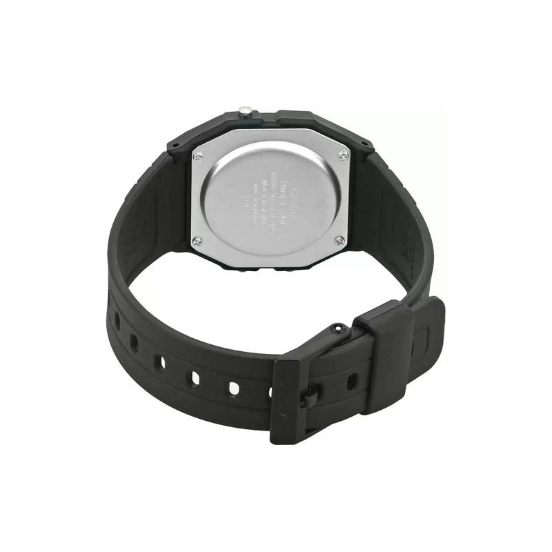Casio YOUTH series - silicone small squares, simple retro classic small square LCD, quartz movement, resin strap, Japanese and Korean F-94WA-8