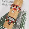 5pcs/set New Creative Soccer Fan Stackable Bracelet Green Shoe Bracelet Set Individualistic Mix-and-match Football Gift Party