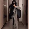 Women's Mid-Length Pink Double-Faced Wool Coat - 2025 Korean Autumn/Winter Style