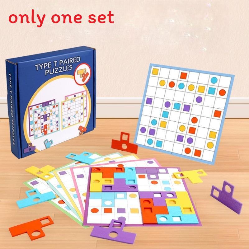 

Wooden Tetris Puzzle Game For Logical Thinking And Brain Training For Kids And Adults
