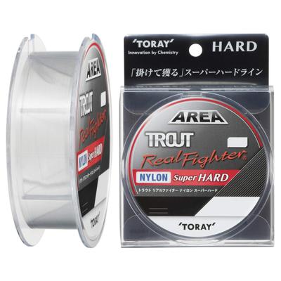 Toray Trout Real Fighter Nylon Super Hard Line, 100m, 3lb
